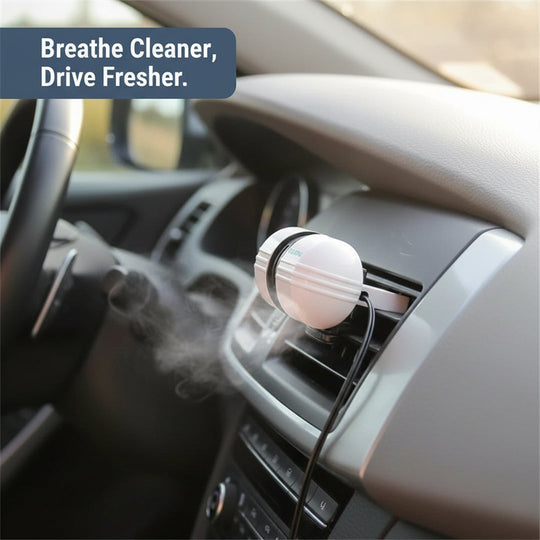 Car Air Purifier with Ozone Generator and Portable Design