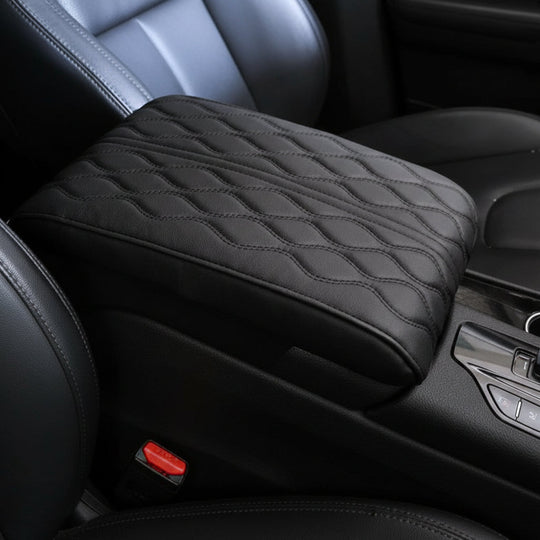 Car Armrest Pad with Soft Cushion and Non-Slip Design