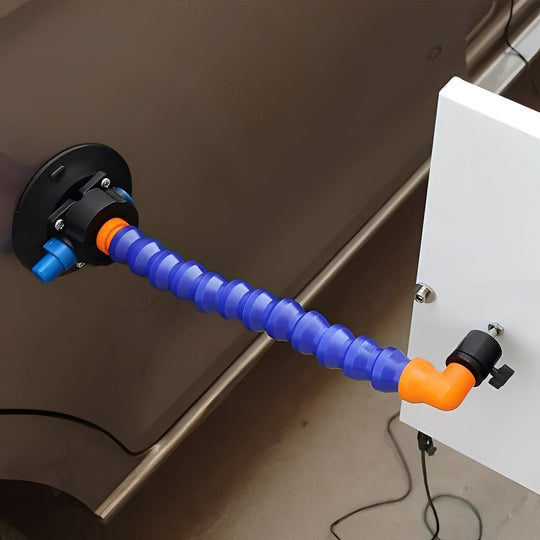 Car Dent Repair Tool with Manual Suction Pump and Surface Adjustment