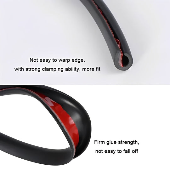 Car Door Edge Trim with Flexible Design and Easy Installation