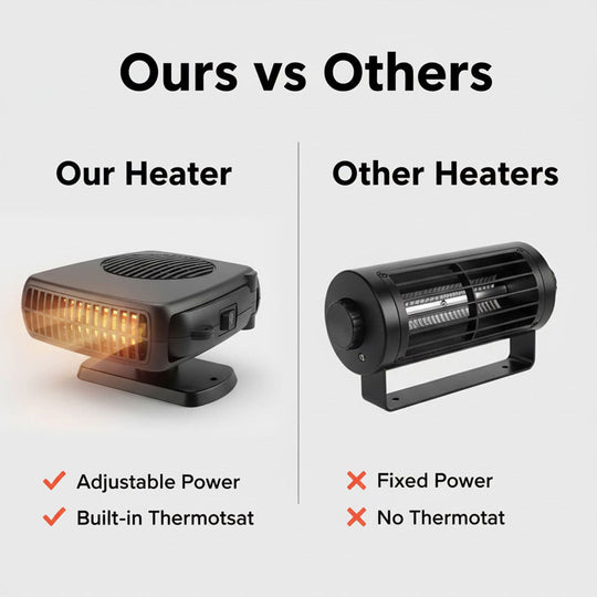 Car Heater with 150W Power and 12V Ceramic Design