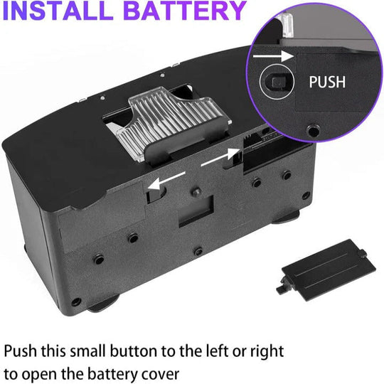 Card Shuffler with Electric Automatic Operation and Fast Shuffle