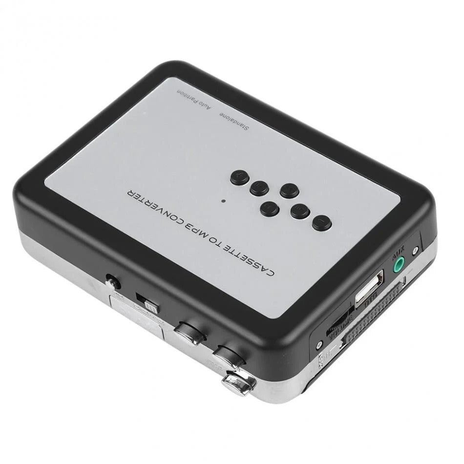 Cassette Converter with USB Port and MP3 Output