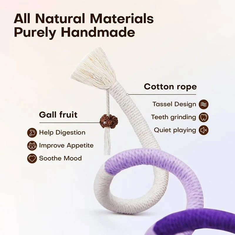 Cat Toys with Chewable Design and Engaging Textures
