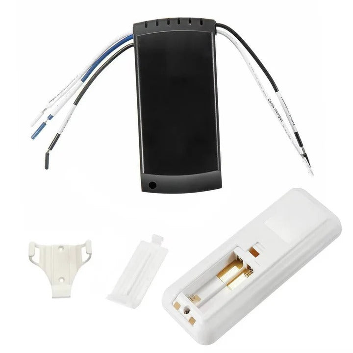 Ceiling Fan with Remote Control and Light Fixture