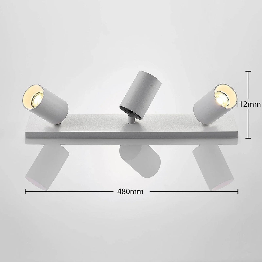 Ceiling Light Fixture with Adjustable Spotlights and Modern Style