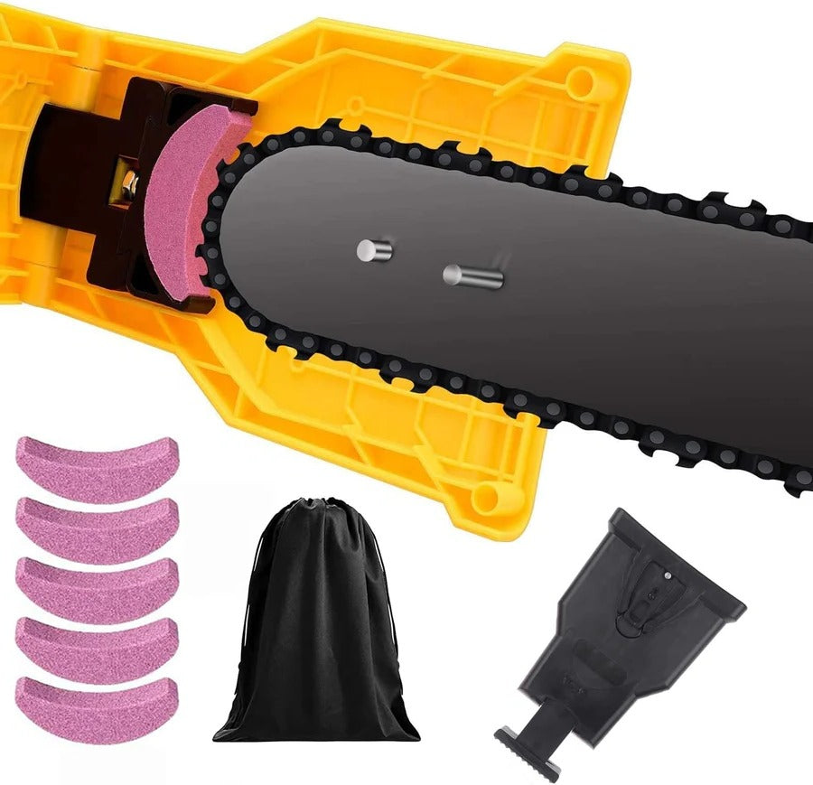Chainsaw Sharpener with Precision Grinding and Easy Use