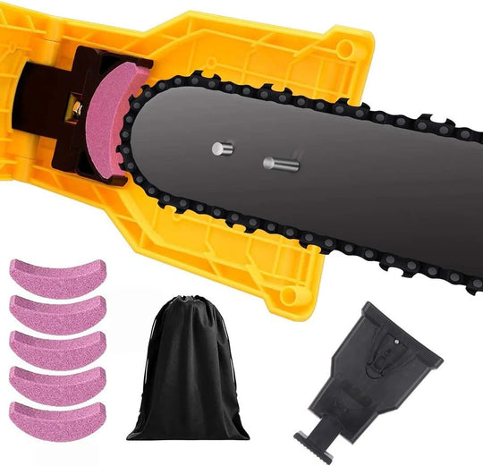 Chainsaw Sharpener with Precision Grinding and Easy Use
