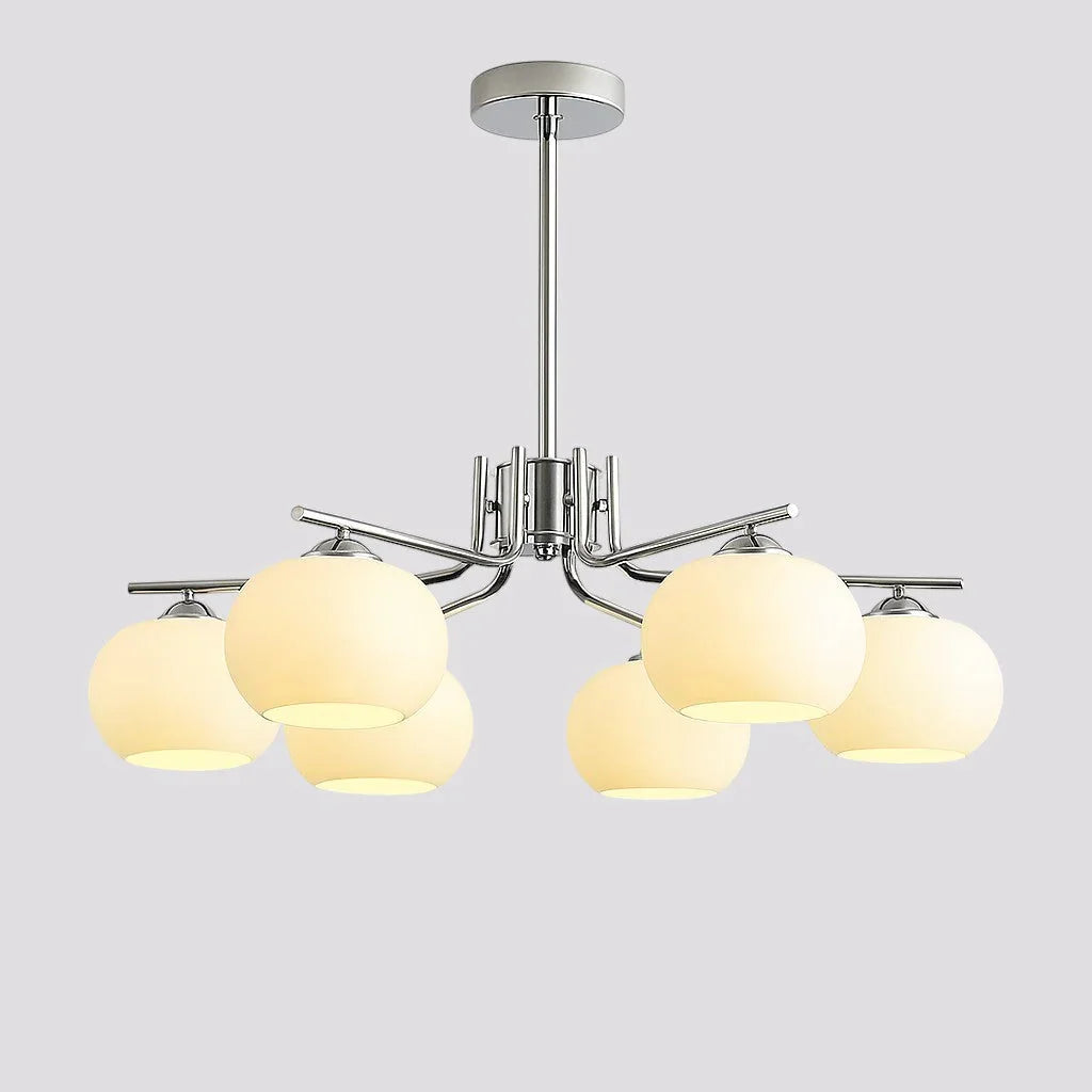 Chandelier with Bauhaus Style and LED Lighting