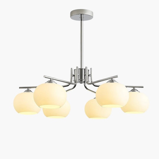 Chandelier with Bauhaus Style and LED Lighting