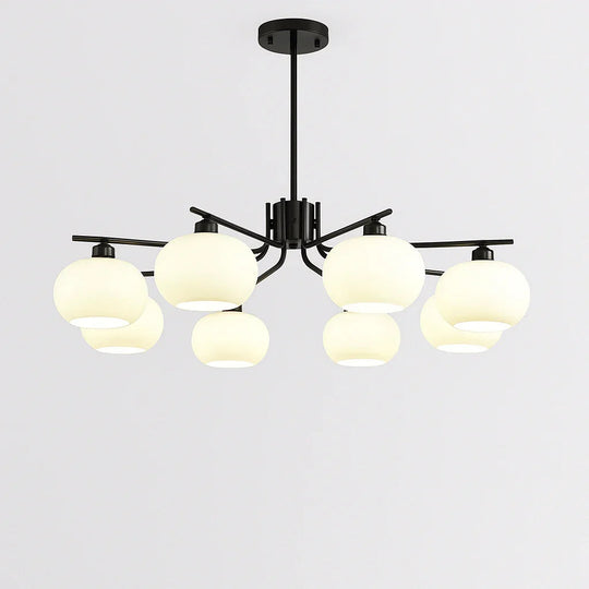 Chandelier with Bauhaus Style and LED Lighting