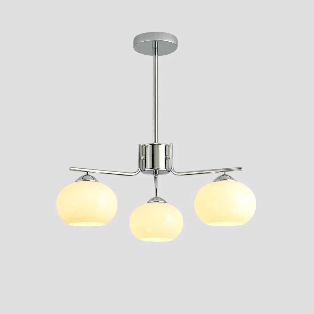 Chandelier with Bauhaus Style and LED Lighting