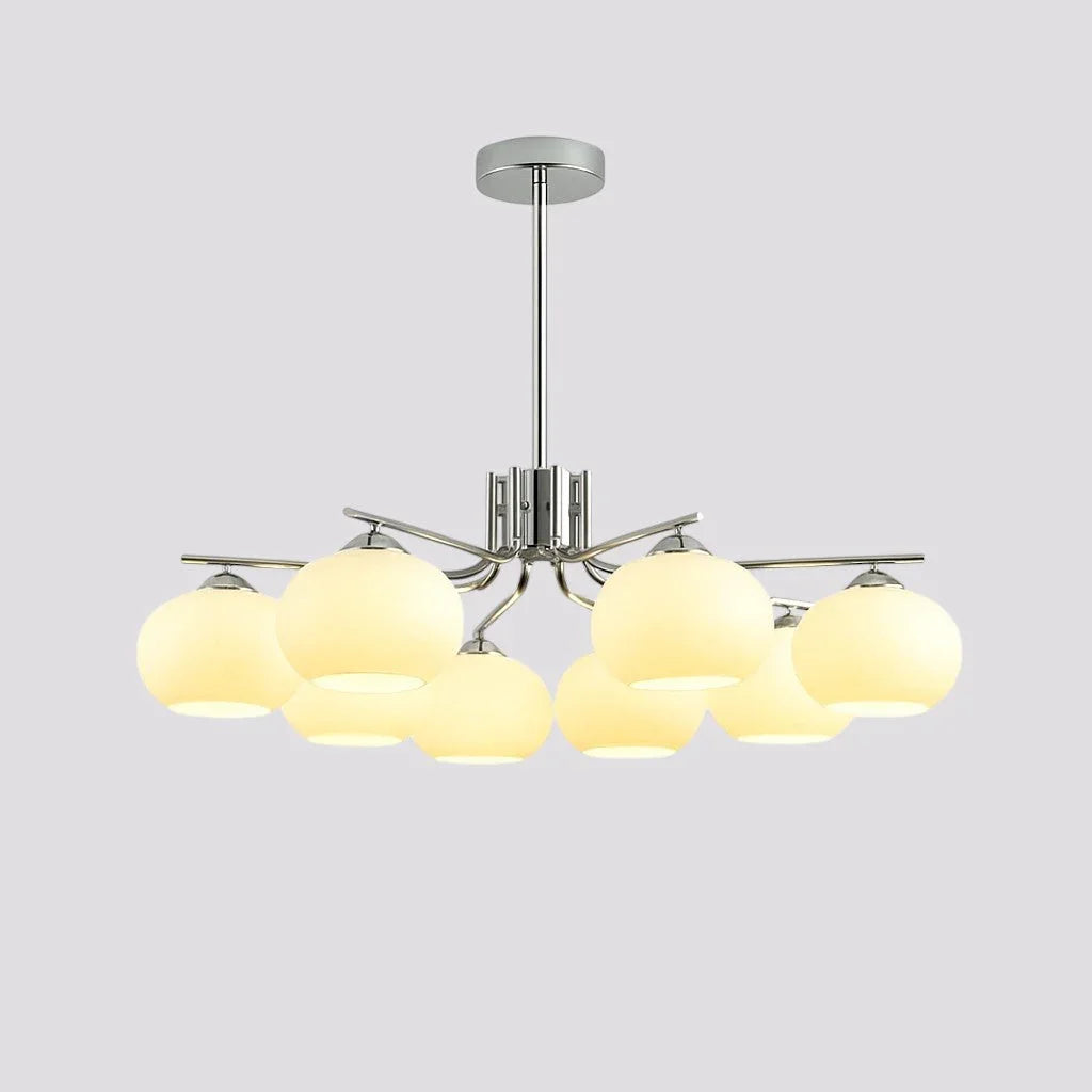 Chandelier with Bauhaus Style and LED Lighting