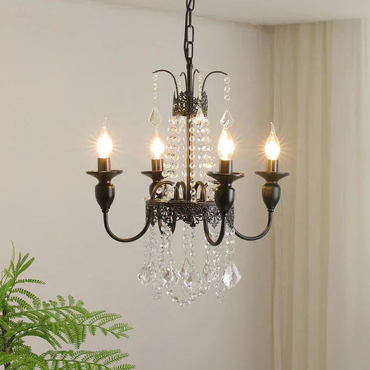 Chandelier with Crystal Accents and Elegant Design