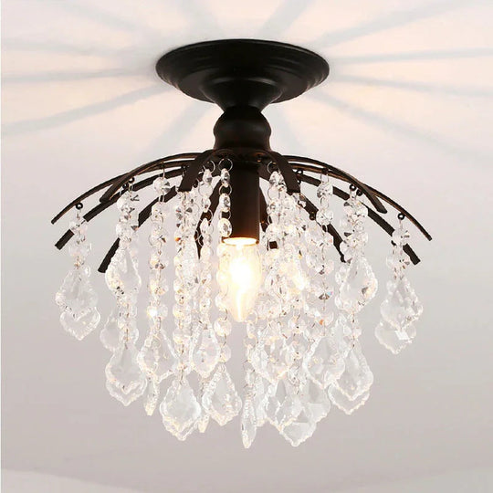Chandelier with Crystal Accents and Elegant Design