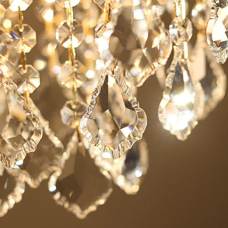 Chandelier with Crystal Accents and Elegant Design