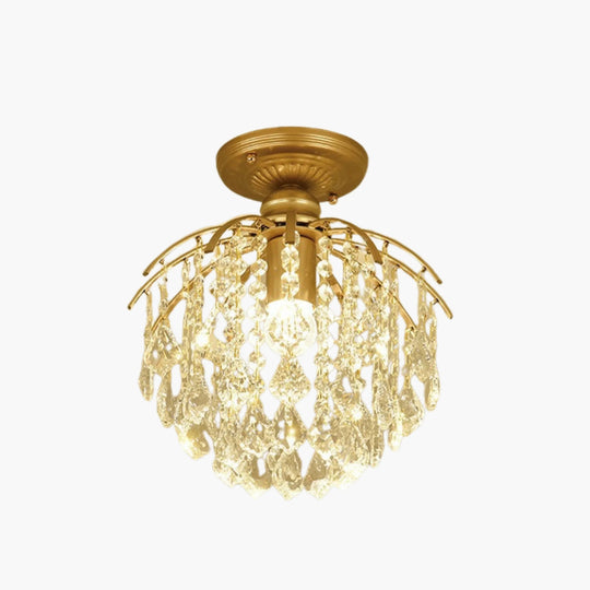 Chandelier with Crystal Accents and Elegant Design