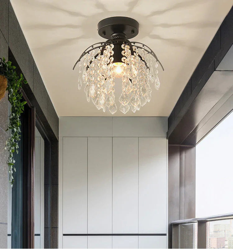 Chandelier with Crystal Accents and Elegant Design