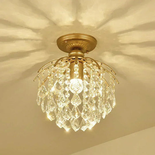 Chandelier with Crystal Accents and Elegant Design