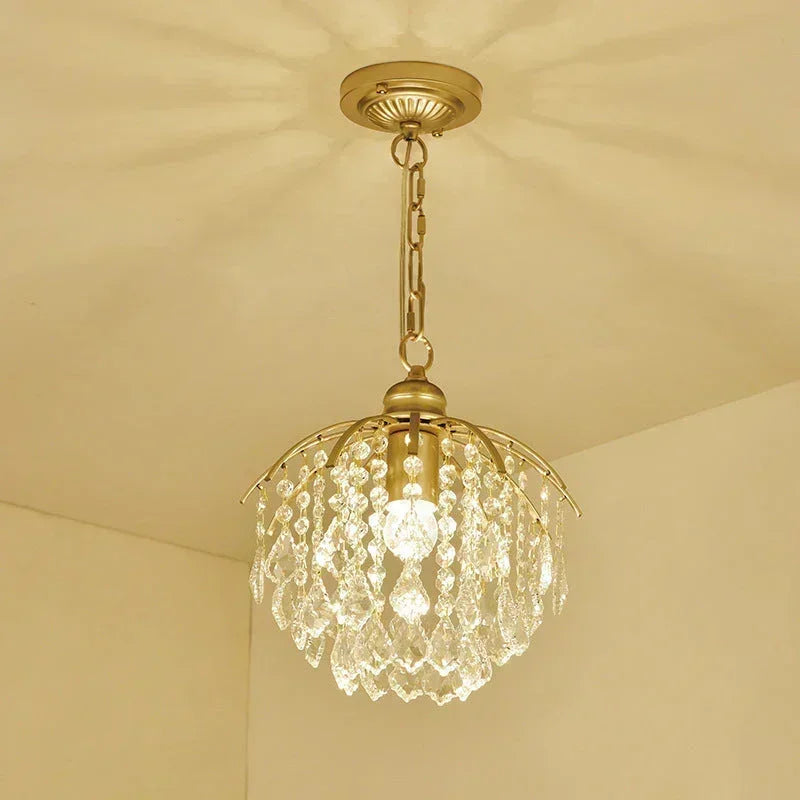 Chandelier with Crystal Accents and Elegant Design