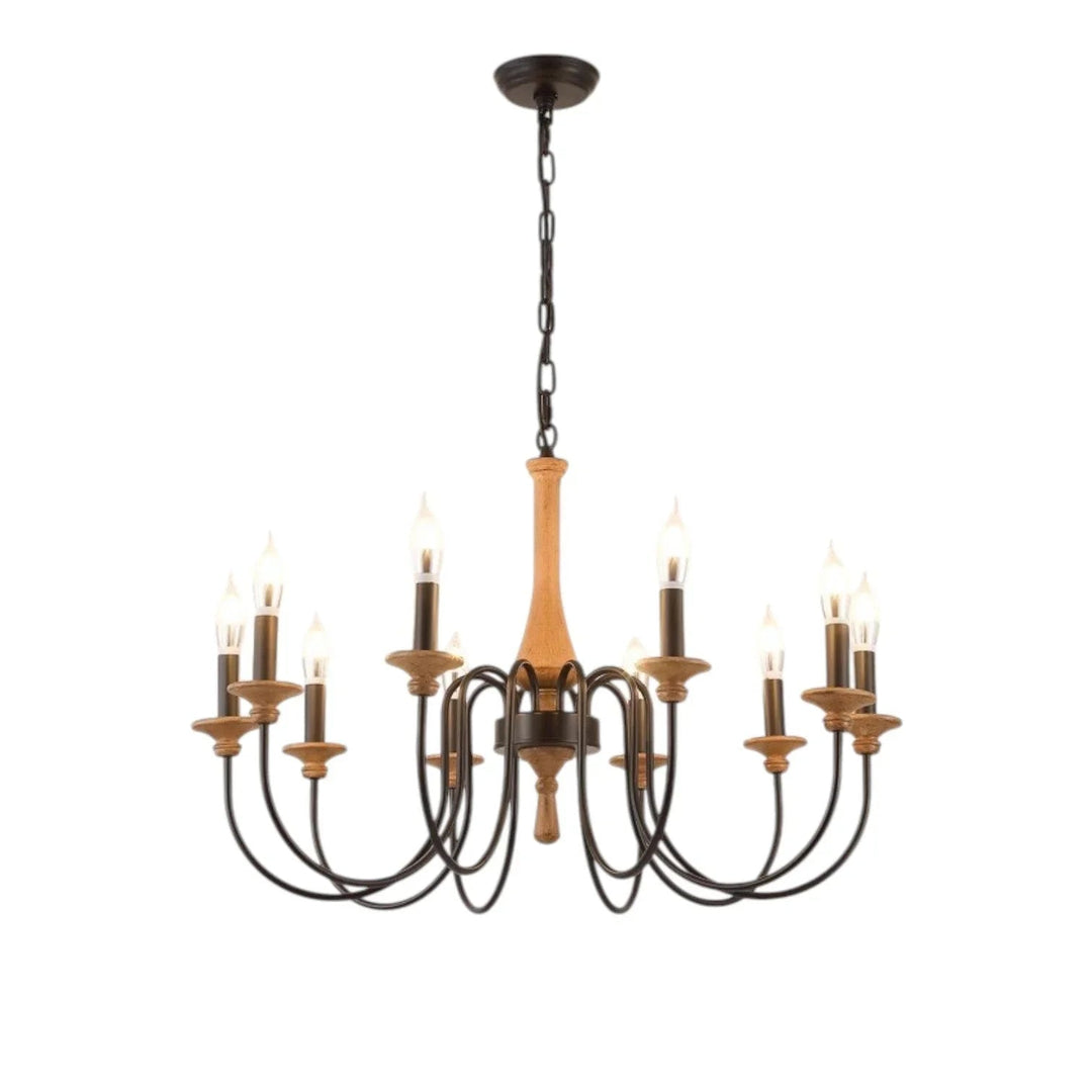 Chandelier with Vintage Design and Bedroom Illumination