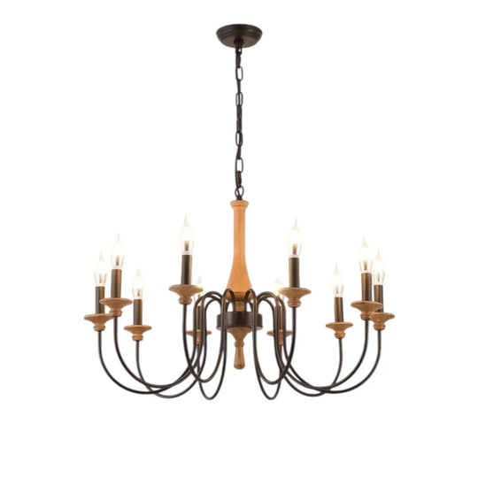 Chandelier with Vintage Design and Bedroom Illumination
