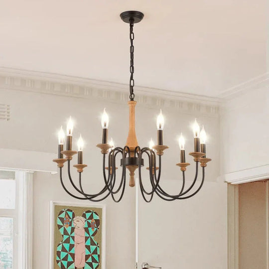 Chandelier with Vintage Design and Bedroom Illumination
