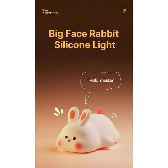 Children's Night Light with Silicone Design and USB Rechargeable