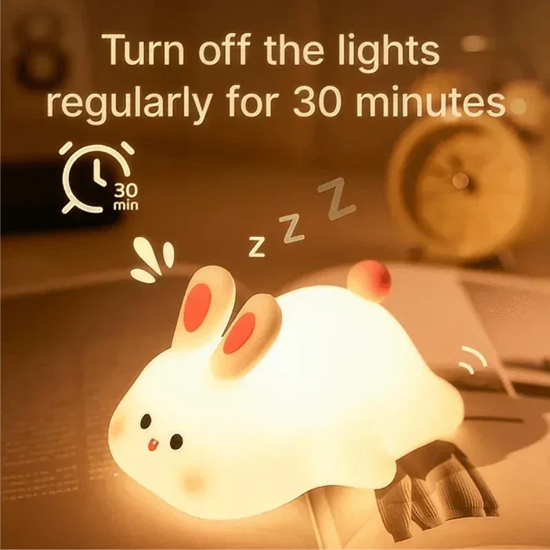 Children's Night Light with Silicone Design and USB Rechargeable