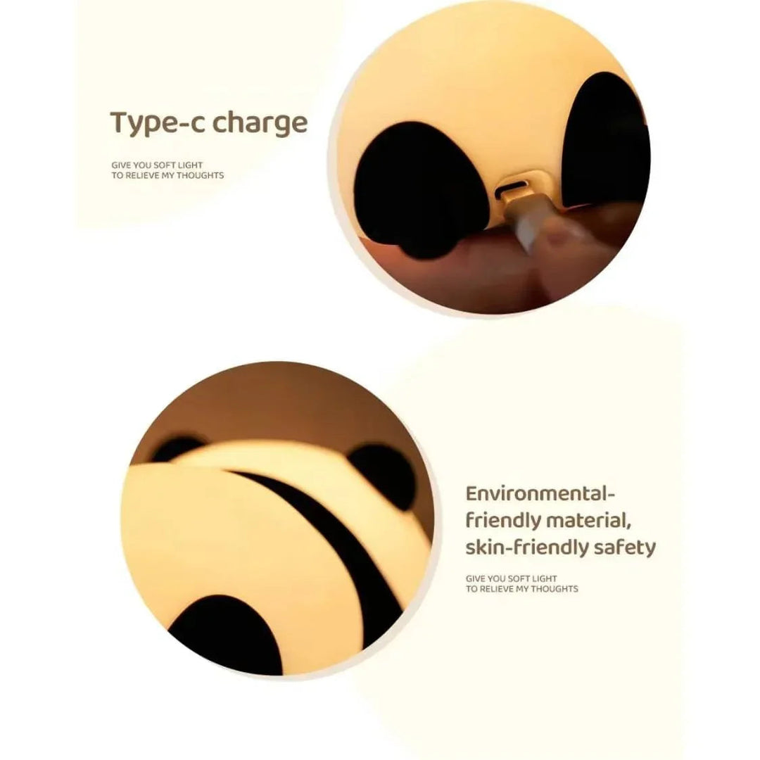Children's Night Light with Silicone Design and USB Rechargeable