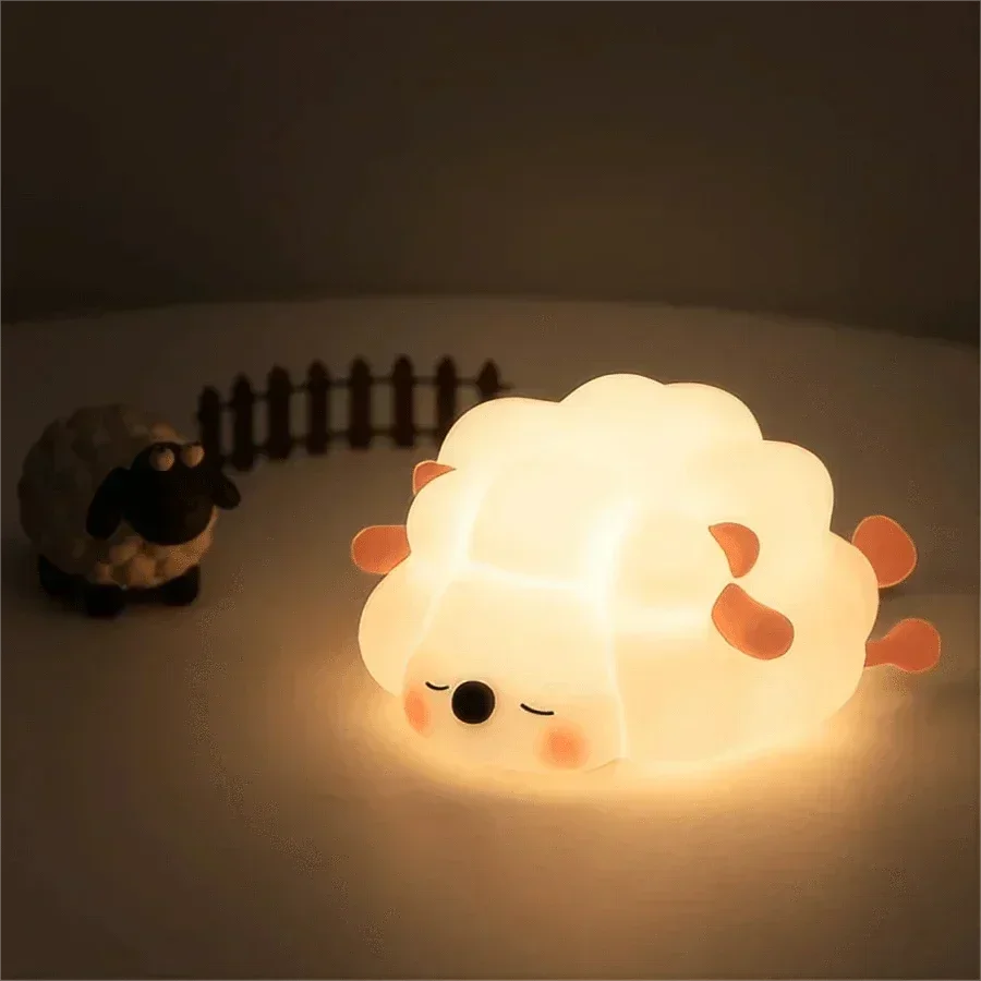 Children's Night Light with Silicone Design and USB Rechargeable