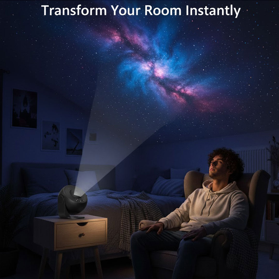 Children's Projector with Starry Sky Display and USB Power