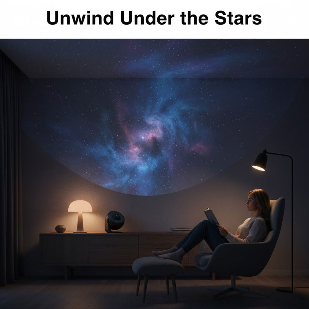 Children's Projector with Starry Sky Display and USB Power