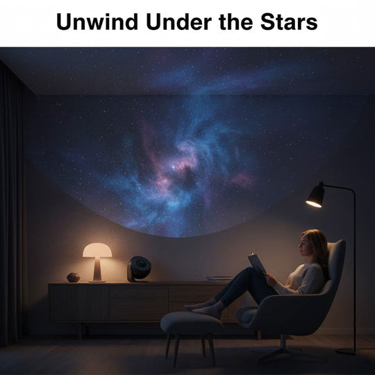 Children's Projector with Starry Sky Display and USB Power