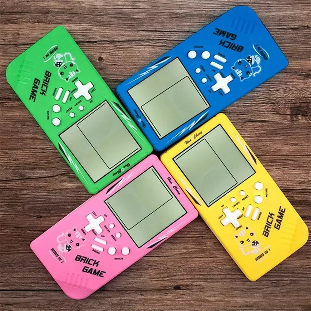 Classic Game Console with Portable Design and Kid-Friendly Games