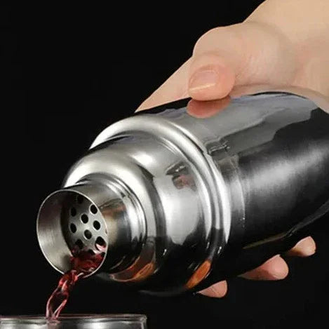 Cocktail Shaker Set with Stainless Steel and Bar Tools