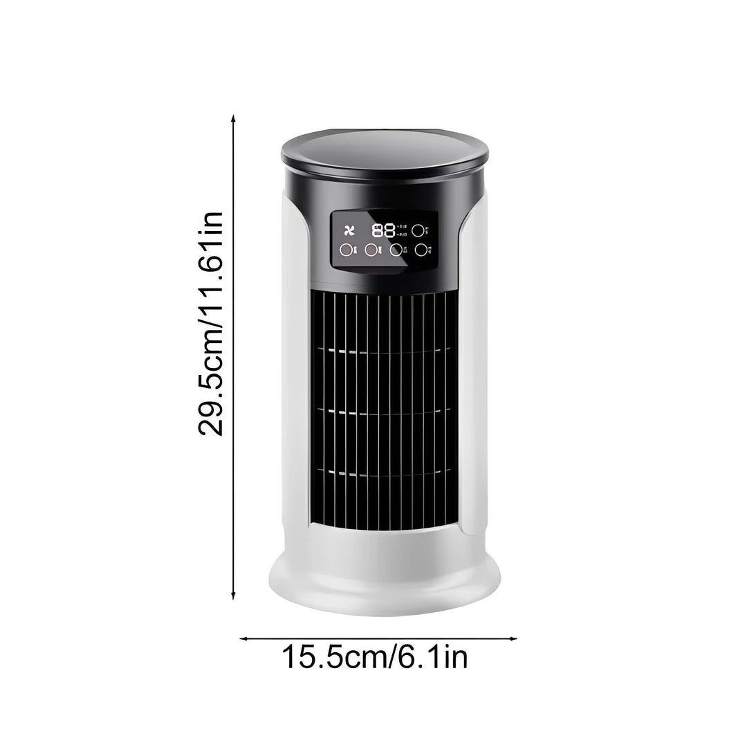 Cooling Fan with Portable Design and Water Reservoir