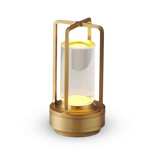 Cordless Lamp with Touch Control and Metal Design