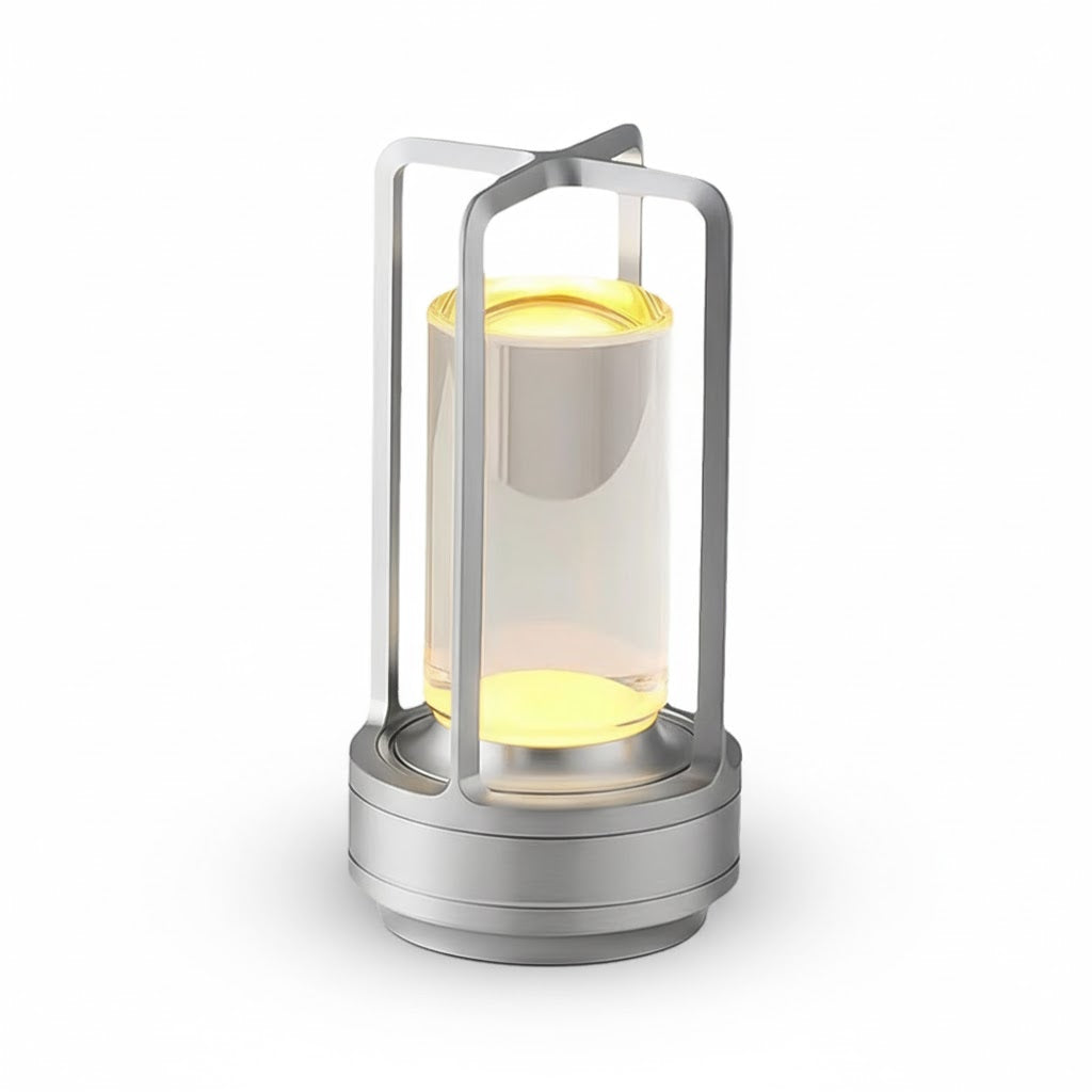 Cordless Lamp with Touch Control and Metal Design