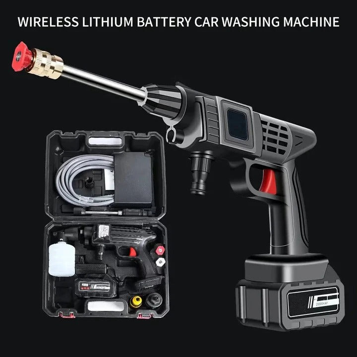 Cordless Water Spray Gun with Battery and Dual Modes