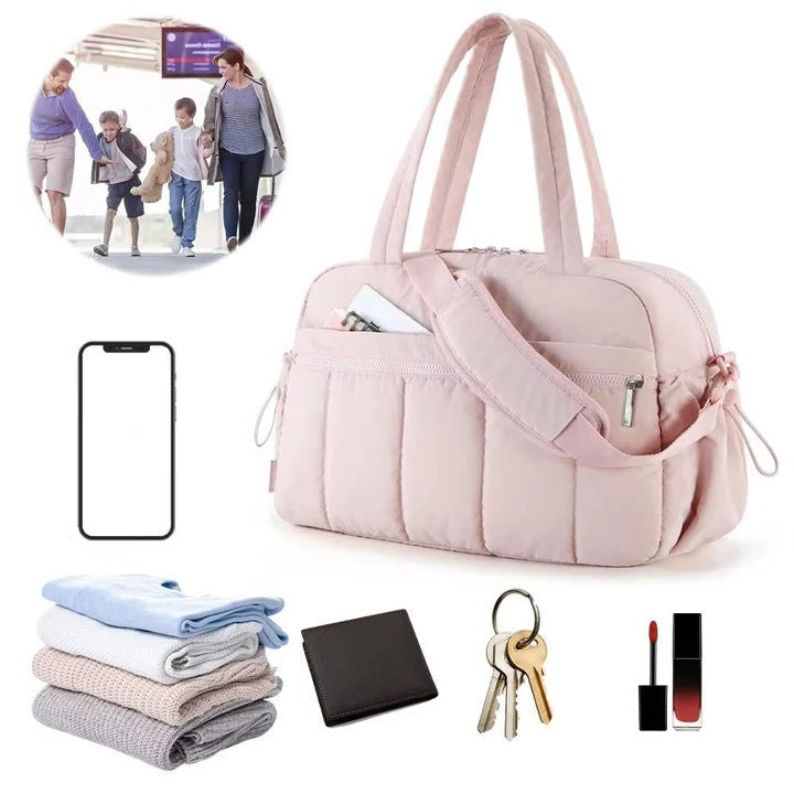 Cosmetic Bag with Travel Pouch and Toiletry Organizer