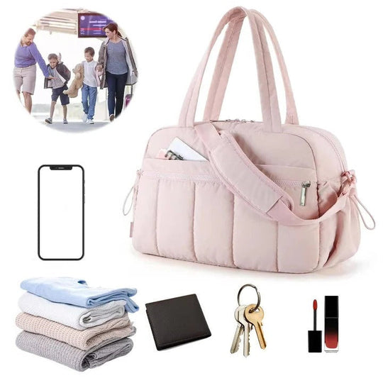 Cosmetic Bag with Travel Pouch and Toiletry Organizer