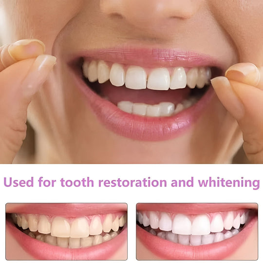 Cosmetic Tooth Covers with Snap-On Design and 2-Piece Set