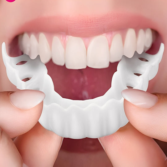 Cosmetic Veneers with Adjustable Fit and Complete Set