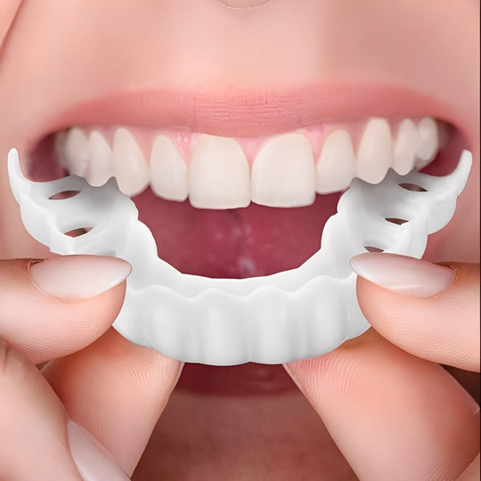 Cosmetic Veneers with Adjustable Fit and Complete Set