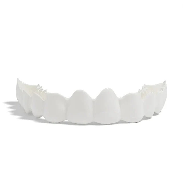 Cosmetic Veneers with Clip-On Design and Temporary Covers