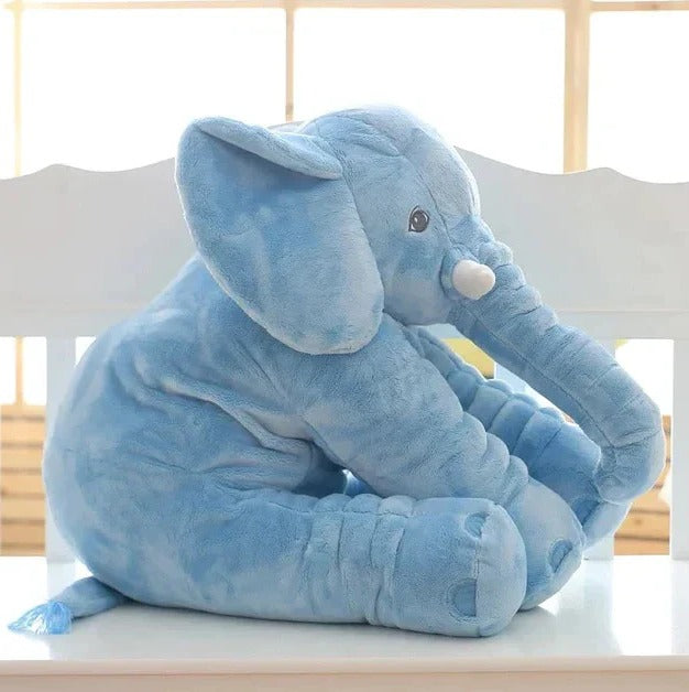 Cuddle Pillow with Soft Fabric and Elephant Design