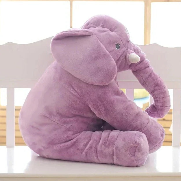 Cuddle Pillow with Soft Fabric and Elephant Design
