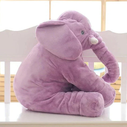 Cuddle Pillow with Soft Fabric and Elephant Design