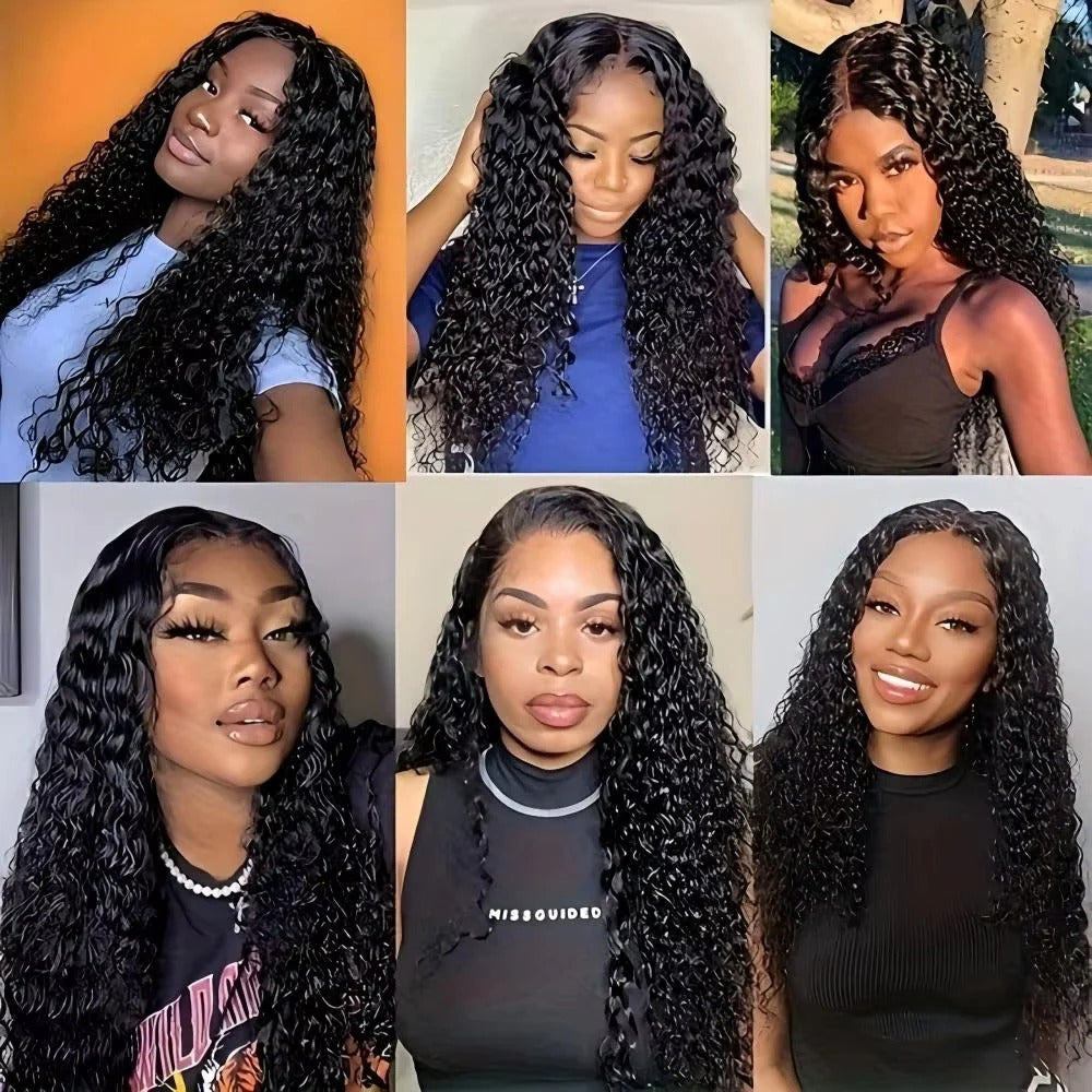 Curly Hair Extensions with Brazilian Curls and Kinky Texture